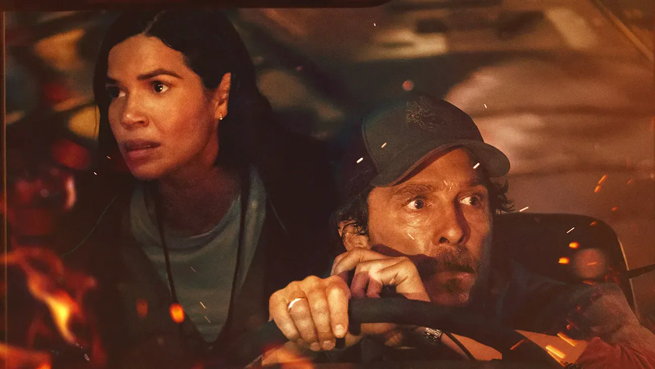 "Alright, Alright, Alright: McConaughey Stars in a Fiery Act of Heroism in 'The Lost Bus'"
