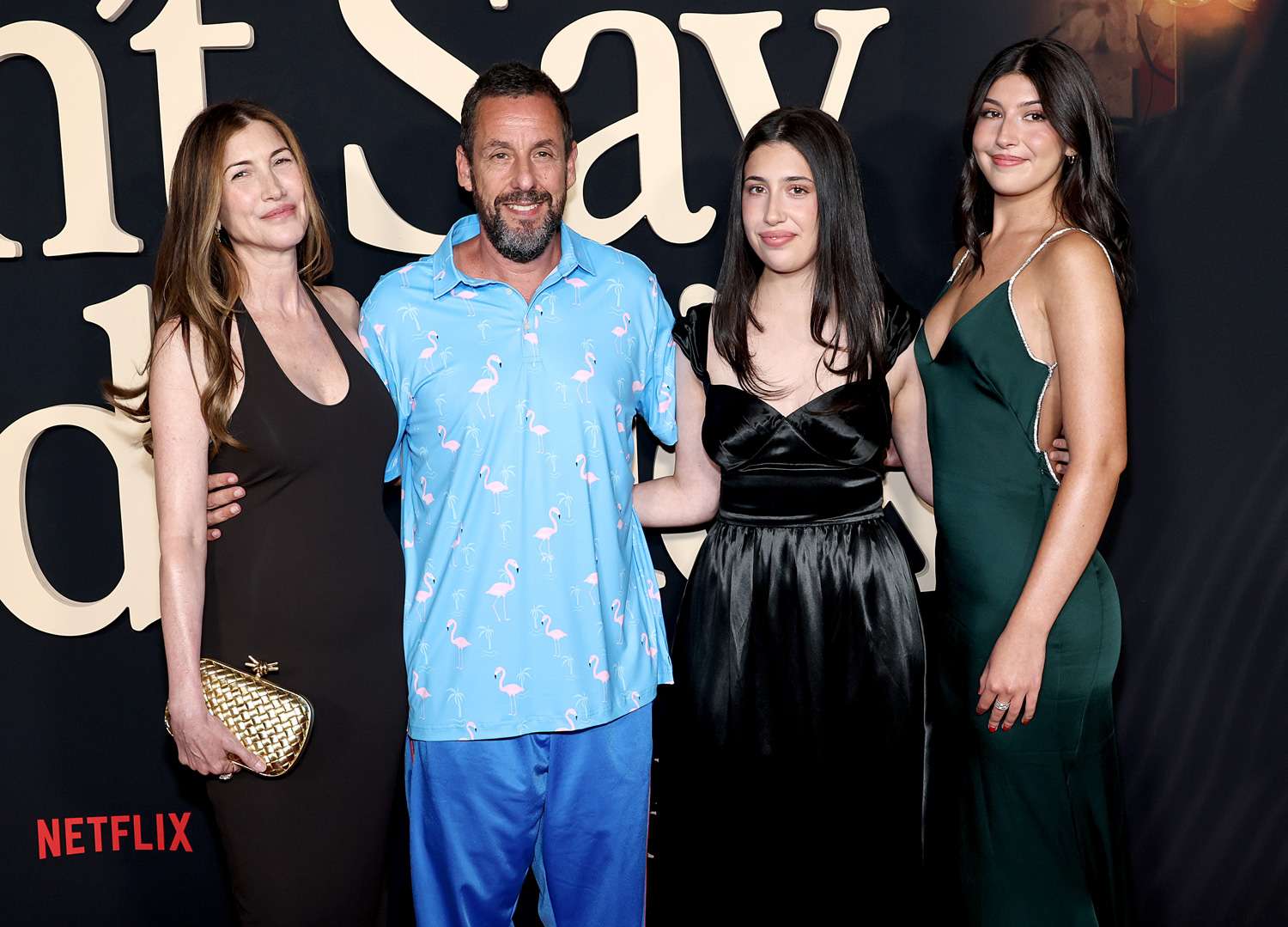Adam Sandler's Whimsical Wardrobe Choices Get Flamingos Flapping