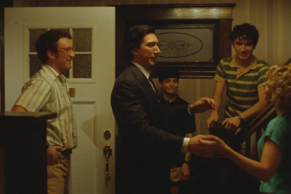 Adam Driver's Crafty Festival Escape Act: Behind the Scenes of "Paper Tiger"